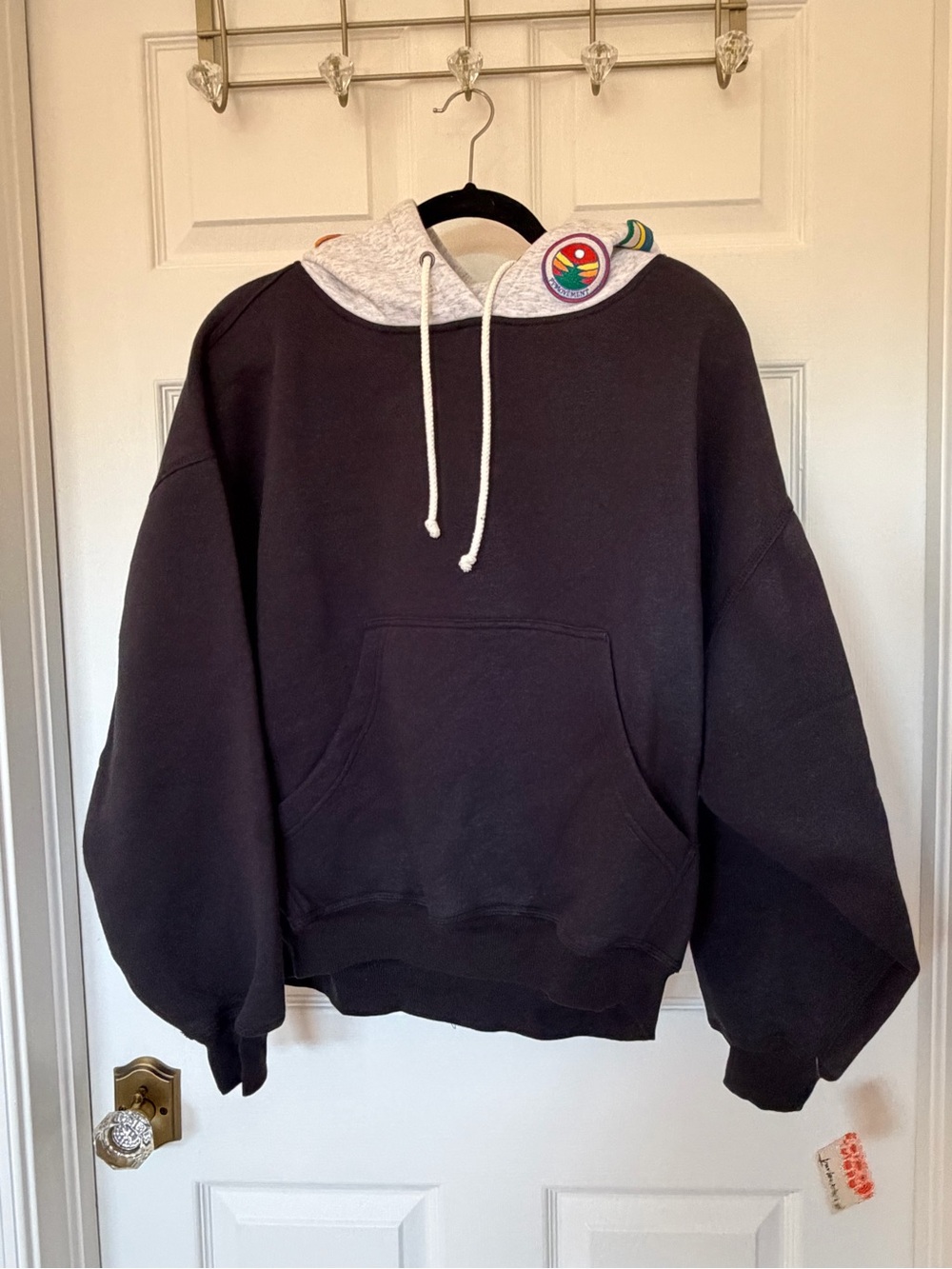 Free People Movement Final Call Patch Hoodie